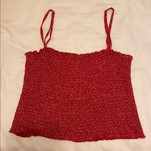 Brandy Melville Red Tank top